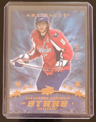 2008 UPPER DECK ALEXANDER OVECHKIN ARTIFACTS 546/999 STARS #151 