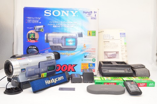 SONY Handycam Recorder DCR-TRV300K Digital8 w/ original box from Japan Used