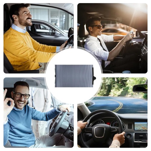 Car Retractable Curtain with UV Protection - 2024 New Cool Windshield Sunshade - Picture 12 of 12