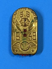 1949 Captain Midnight SS Decoder Key O Matic Code O Graph Toy Vintage