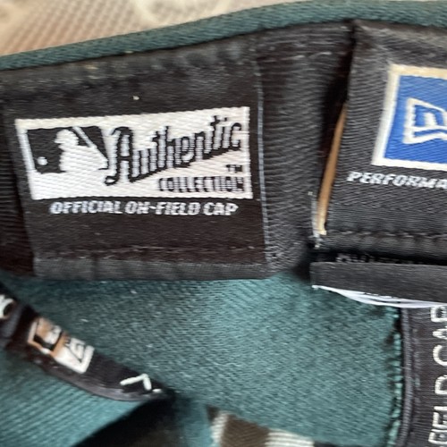 Cappello Berretto San Diego Padres New Era Fitted Verde Foresta Made in USA Taglia 7 1/4 - Foto 9 di 12