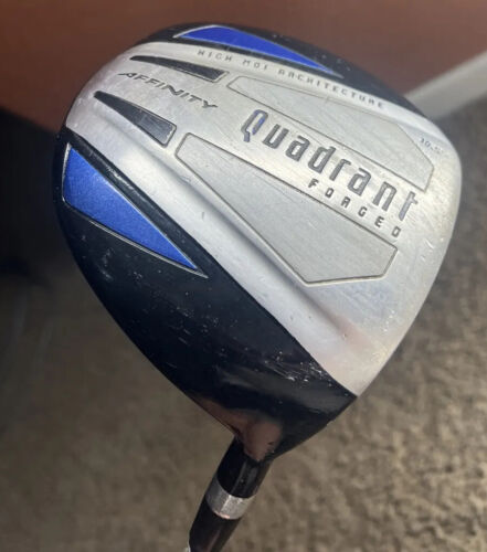 Affinity Quadrant Forged right Hand Driver 10.5° Graphite R Flex 1 Wood Driver