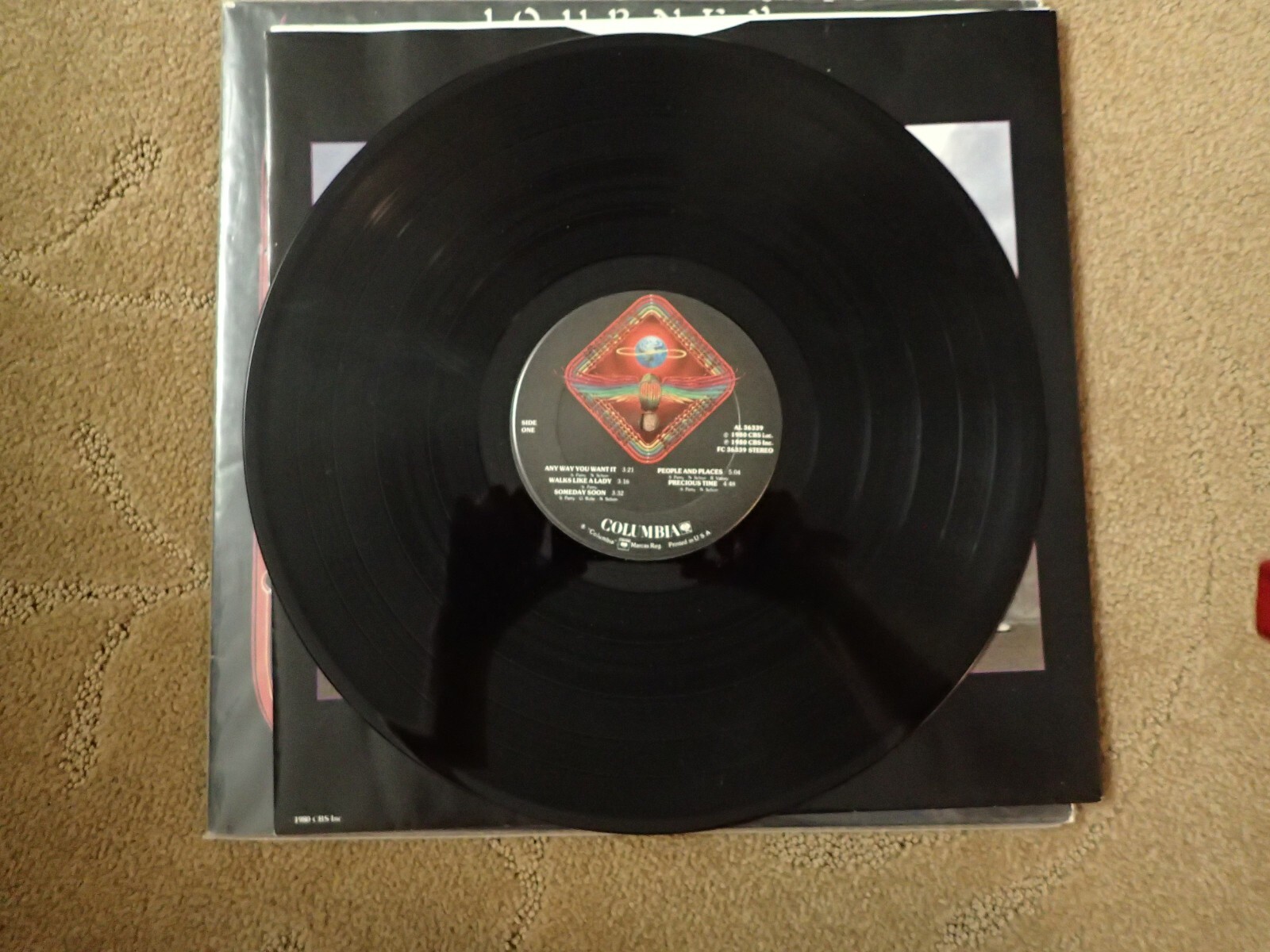 JOURNEY departure 1980 CBS VINYL LP used | eBay