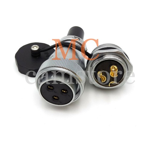 WEIPU WS28 3Pin Aviation Plug Socket,Industrial Electrical Equipment Connector - Picture 5 of 6