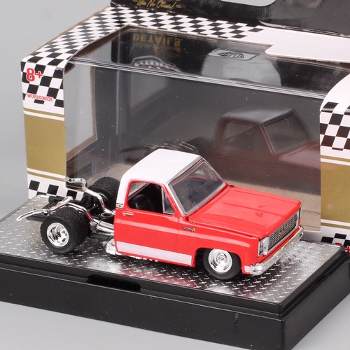 M2 1/64 Mini Scale 1973 Cheyenne 10 Truck Diecast Car Model Toy - Picture 24 of 44