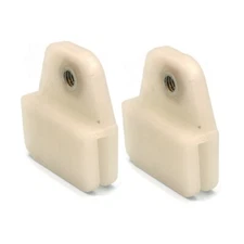 FOR LAND ROVER DEFENDER DOOR WINDOW GLASS HOLDER CHANNEL SASH CLIPS 2x NEW