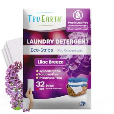 Tru Earth Compact Dry Laundry Detergent Sheets - Up  Assorted Scents , Sizes 