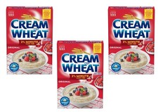 Cream of Wheat Instant Hot Cereal, 3 Pack, 2.5 Minute Preparation, Kosher, 28 oz