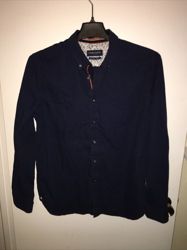 Denim \u0026 Flower Fitted Long Sleeve Shirt 