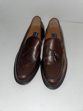 Bostonian Crown Windsor First Flex Men's Brown Tassle Shoes Size 11-1/2 D/B