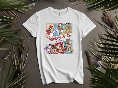 T-Shirt Mickey & Co Est 1928 Herren Damen Unisex T-Shirt I188