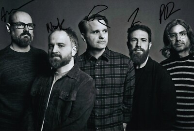 DEATH CAB FOR CUTIE - original signiertes Großfoto 20 x 30 Autogramm full signed