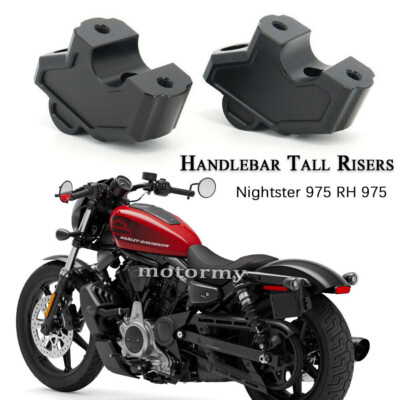 Handlebar Heightening Risers Clamp Accessory For Nightster 975 RH