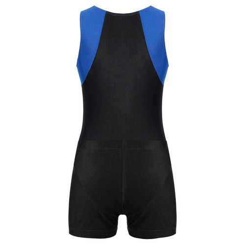 UK Boys Girls Gymnastics Leotard with Shorts Tumbling Dance Unitard Dancewear - Picture 48 of 53