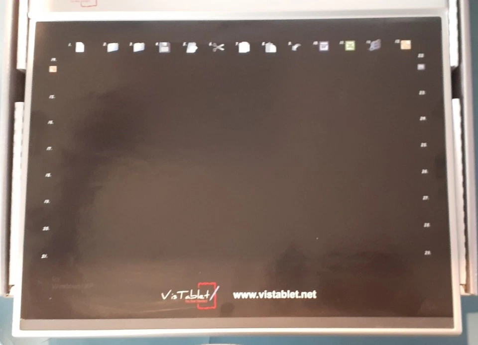 VisTablet New Standard Original Graphic Writing Tablet 12" Wide WCK-C121 10x6 - Image 2 of 4