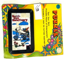 Vint. 1970's Busch Bird Sanctuary, Busch Gardens Slide Plastic Picture Puzzle~B