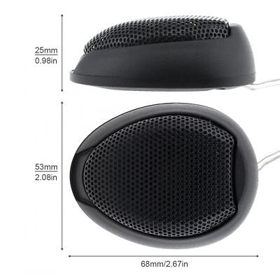 2pcs Car Speakers Car Tweeters 1000W Universal High Efficiency Mini Dome Tweeter