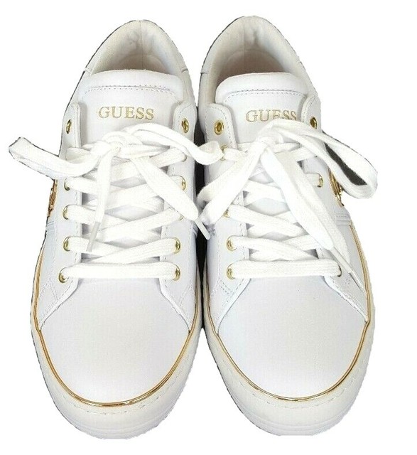 g by guess sneakers white