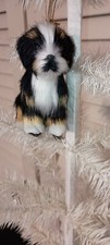 BERNESE MOUNTAIN DOG- FURRY DOG ORNAMENT 3.5"-NEW-2023