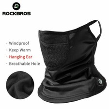 ROCKBROS Outdoor Windproof Cycling Headgears Winter Thermal Fleece Riding Scarfs