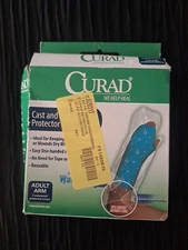 Curad Cast and Bandage Protector,  Waterproof Adult  Arm, 2 Ct New Open Box