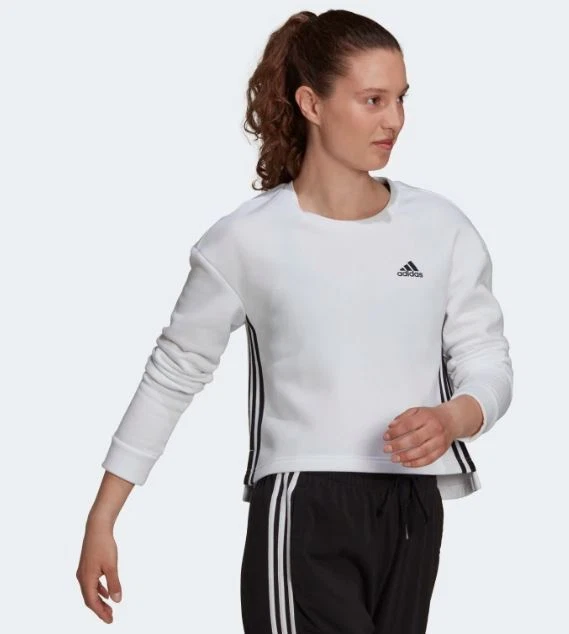 Adidas cut hotsell out sweatshirt