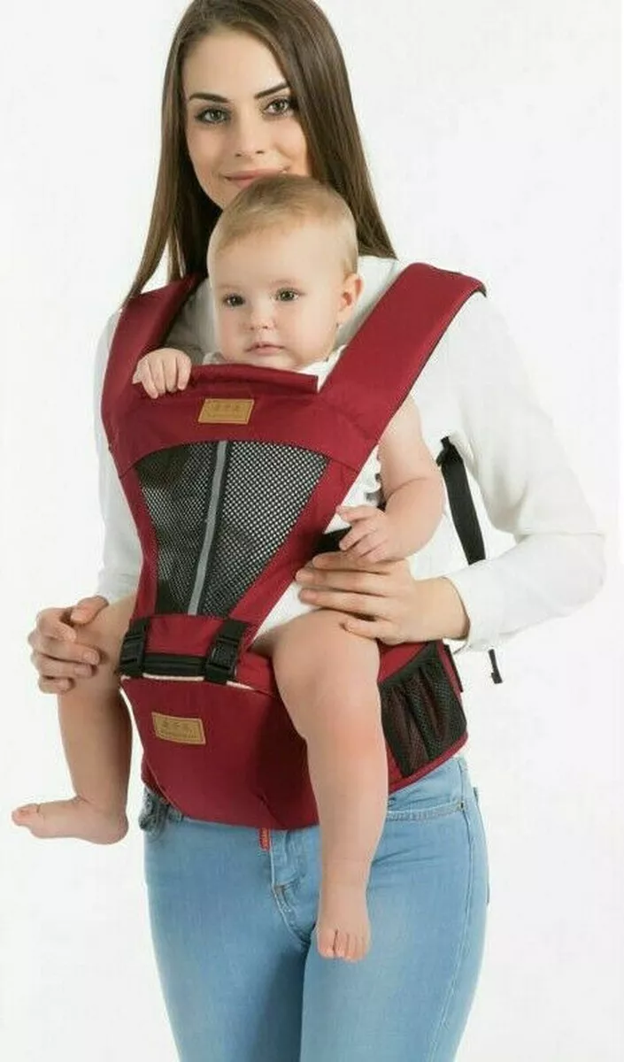 Newborn Infant Baby Carrier Hip Seat Ergonomic Adjustable Wrap Sling Backpack