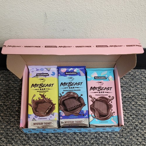 Feastables Mr. Beast Variety Pack Chocolate Almond Philippines Ubuy