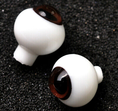 Good 12MM Dark Pink Glass BJD Eyes outfits For DOD DZ AOD Volks Doll