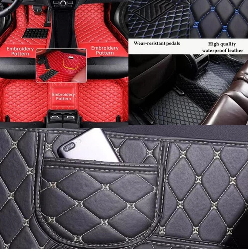 For Hummer H2 H3 H3T All Models Car Floor Mats Custom Waterproof Carpets Liner - Picture 14 of 37