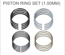 13617100 PISTON RING SET (1.0MM) FOR MAZDA FE ENGINE | HYSTER & YALE FORKLIFT