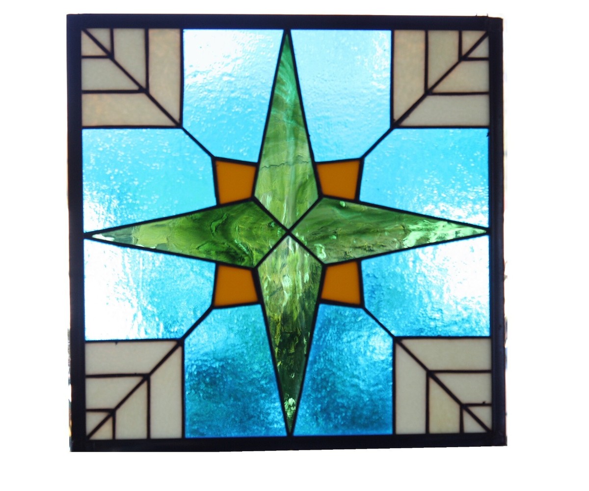 （特別価格）Stained Glass Window Stained Glass Window Panel-- 