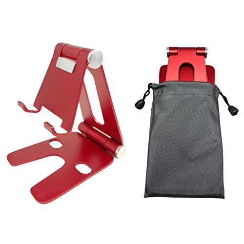 Cell Phone Tablet Foldable Stand Multi-Angle Adjustable Dock Holder for Desk - Picture 1 of 9