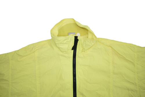 Vintage Ocean Pacific Windbreaker Jacket Mens M Neon Highlighter Beach Surf - Picture 7 of 12