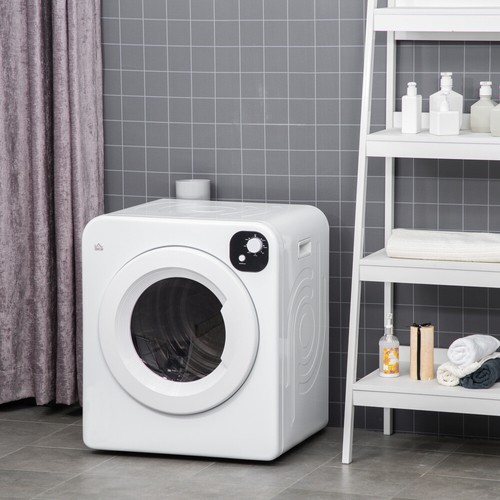 Portable Clothes Dryer, 120V 1300W Compact Laundry Dryer with Intelligent Drying - Picture 2 of 9