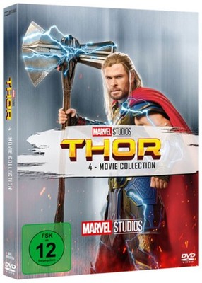 Thor 1-4 Movie BOX (DVD)  4Disc - Disney  - (DVD Video / Action)