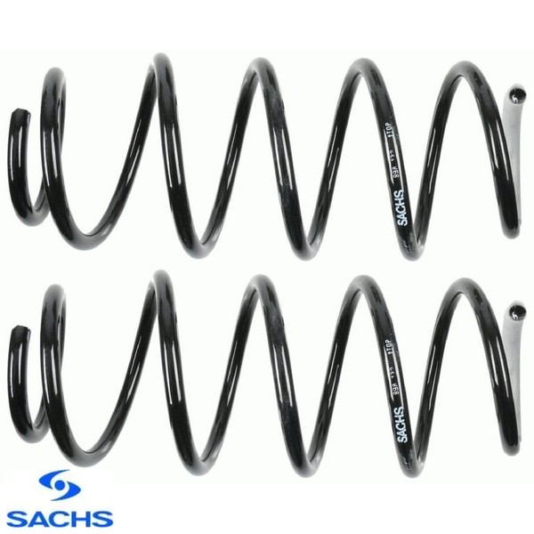 2X Fahrwerksfeder Sachs 998132 2 Federn Satz Federnsatz FüR Ford-image