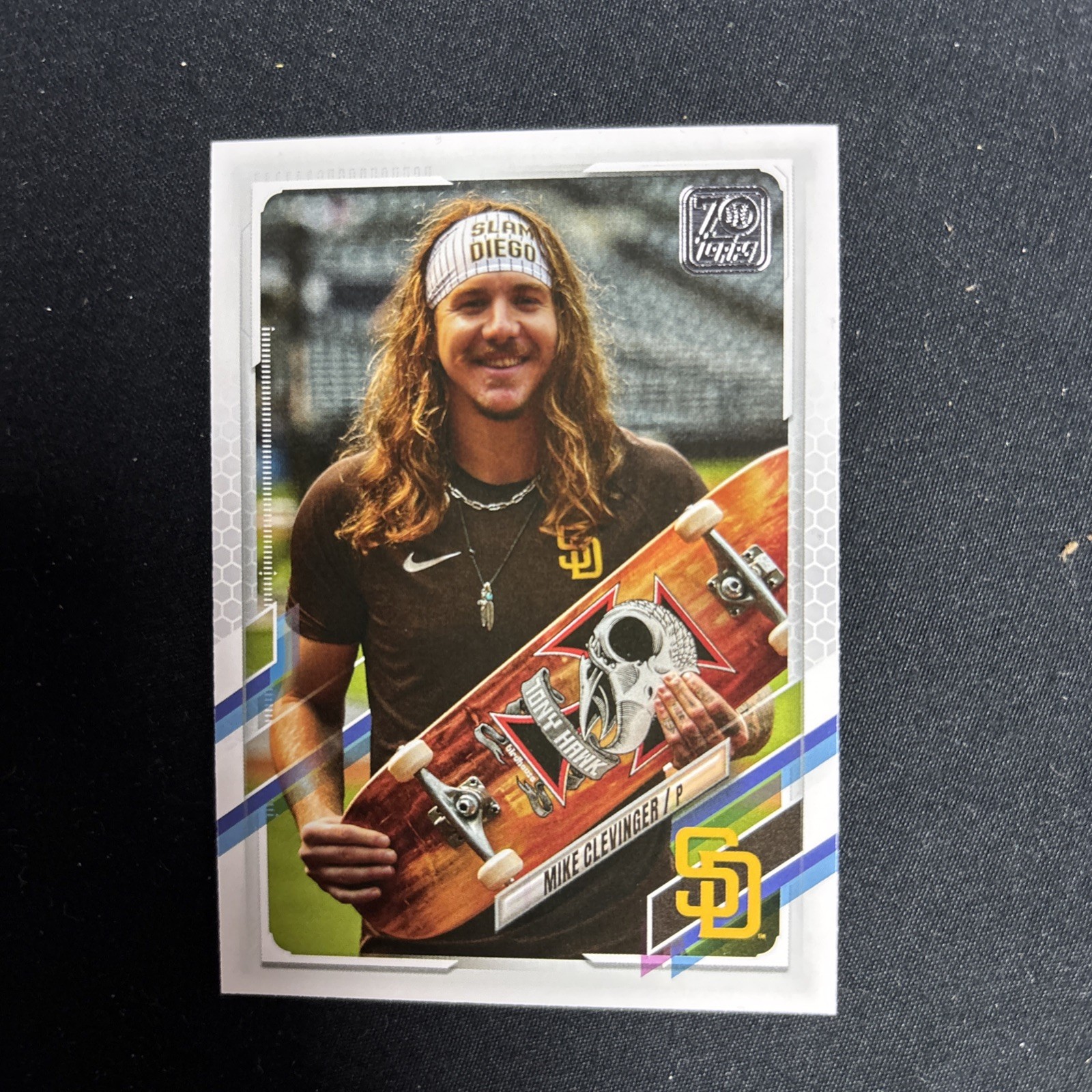 2021 Topps Series 1 Mike Clevinger SP Image Variation #265 San Diego Padres