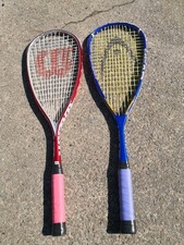 Head Intelligent Intellifiber I. Pro + Wilson Hammer Pro  Squash Rackets