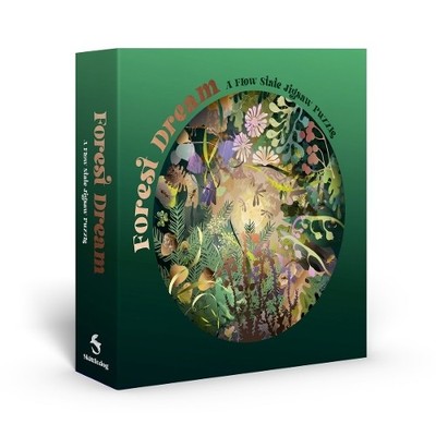 Forest Dream: A Flow State Circular Jigsaw Puzzle (US IMPORT)