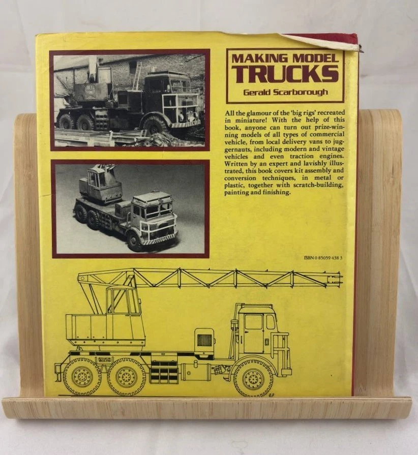 Book Making Model Trucks Gerald Scarborough 1980 vintage truck modeling - Image 2 of 4