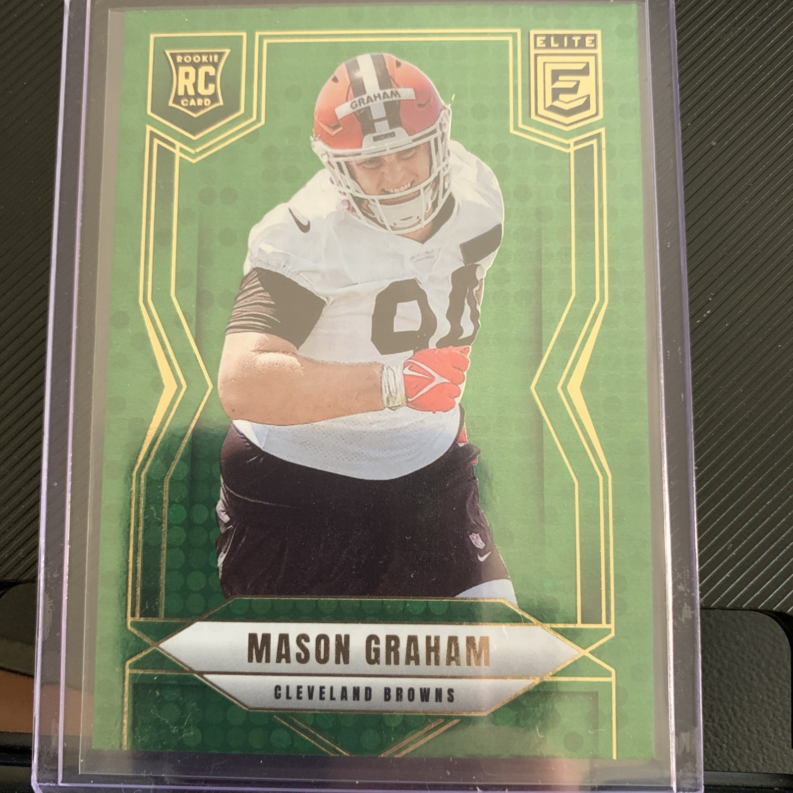 2025 Panini Donruss Elite - Rookies Mason Graham #125 Green Disco (RC)