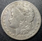 1879-CC Morgan Silver Dollar $1 VF Details Very Fine Rare Key Date Coin