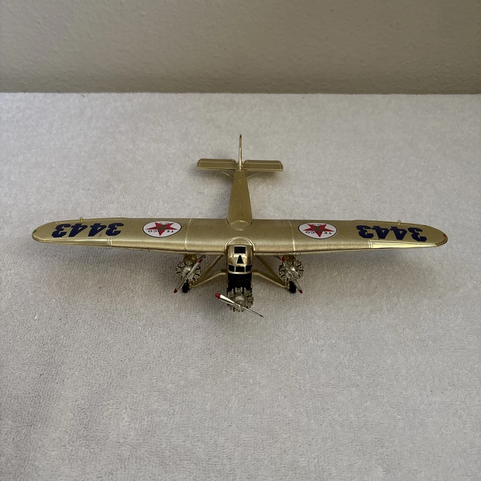 Wings of Texaco коллекционный 1927 Ford трехмоторный моноплан 7 в серии с коробкой - Изображение 3 из 4