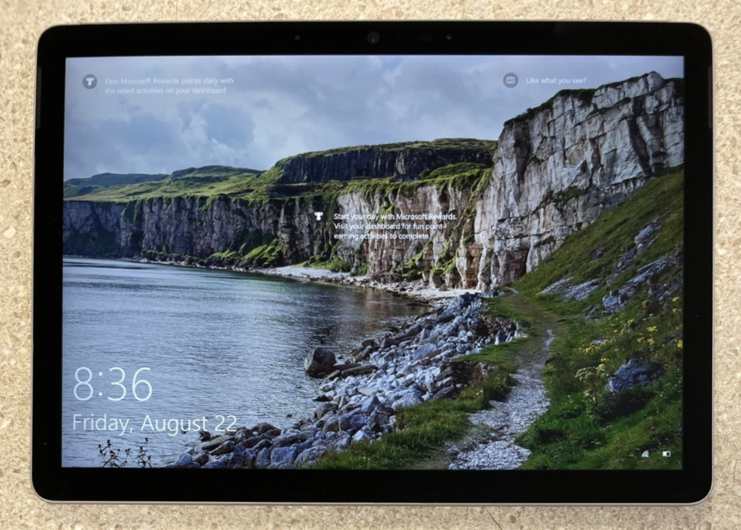 Windowsタブレット本体 Surface GO2 Model 1901/Pentium 4425Y Microsoft Surface Go 2 10.5