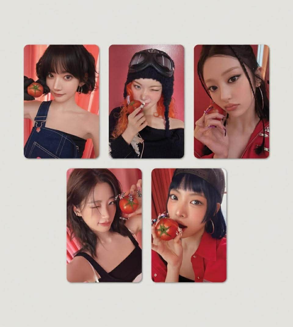 LE SSERAFIM OFFICIAL SPAGHETTI ALBUM MAKESTAR TAIPEI POB PHOTOCARD