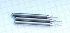 2x TCT RCF fraise 2 lèvres PCB Diam 0.80mm Long 4.5mm Queue 3.175mm. Lot de 2