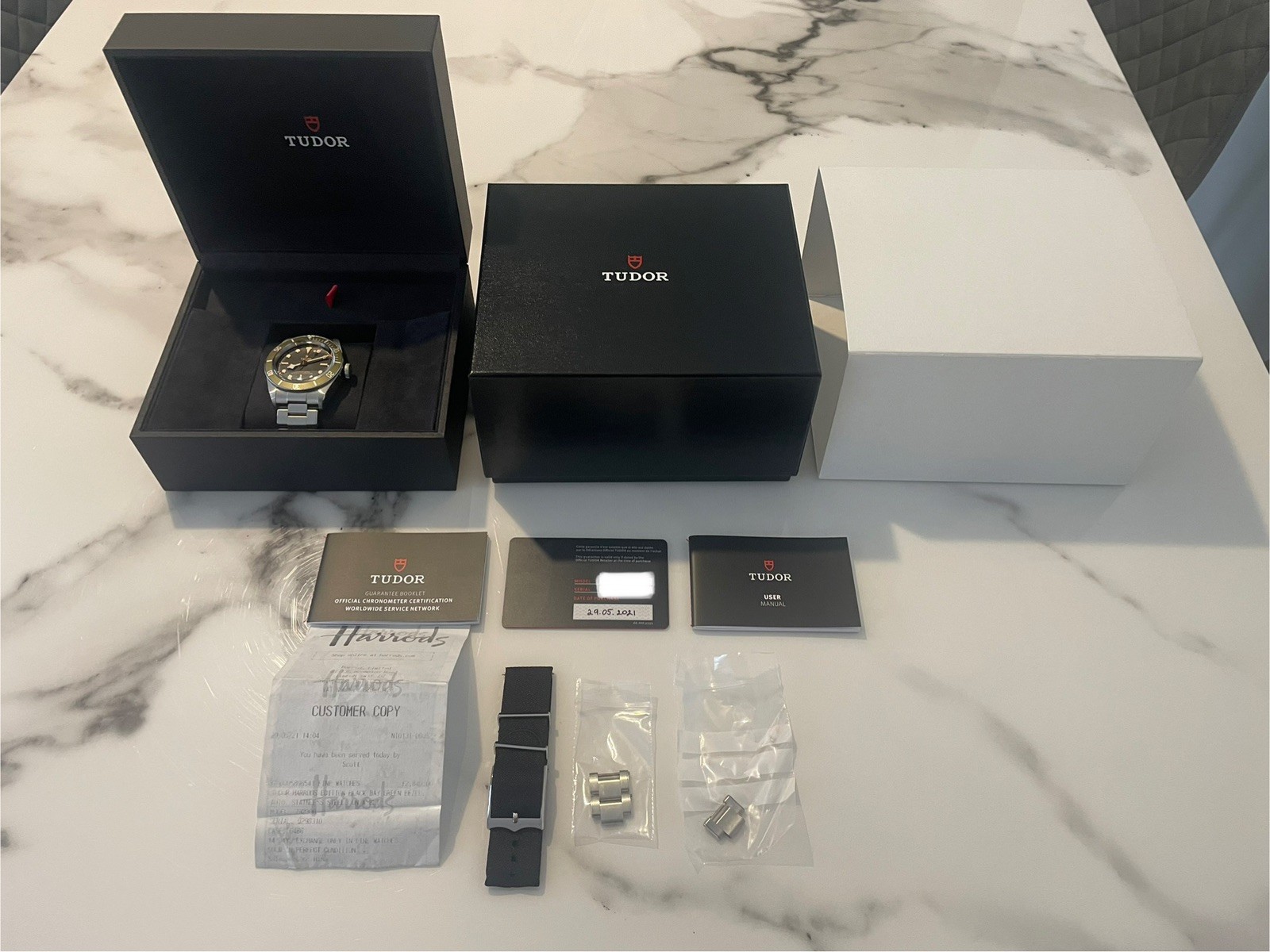 TUDOR Black Bay Harrods Exclusive Edition