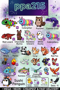 Stygian Owl - Irish Setter - Solaris - Aestus - Rainbow Trout - Adopt pets