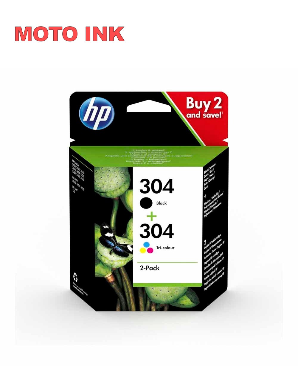 HP Original 304 Combo pack ink for HP DeskJet 3735 All-in-One Printer